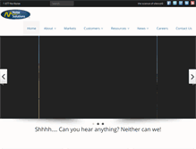 Tablet Screenshot of noisesolutions.com